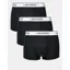 Lacoste Cotton Stretch Trunk 3 Pack Black