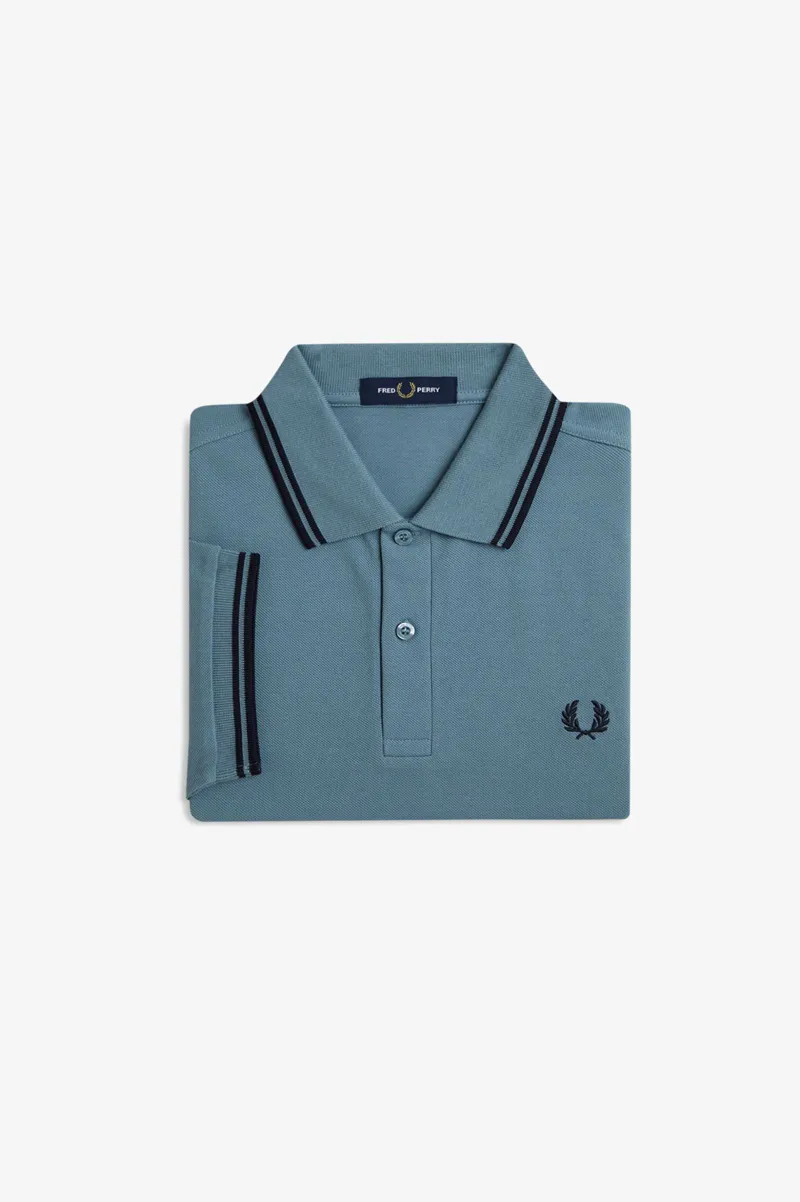 Fred Perry M3600-Z56 Polo T-shirt Stockport Blue / Navy-7