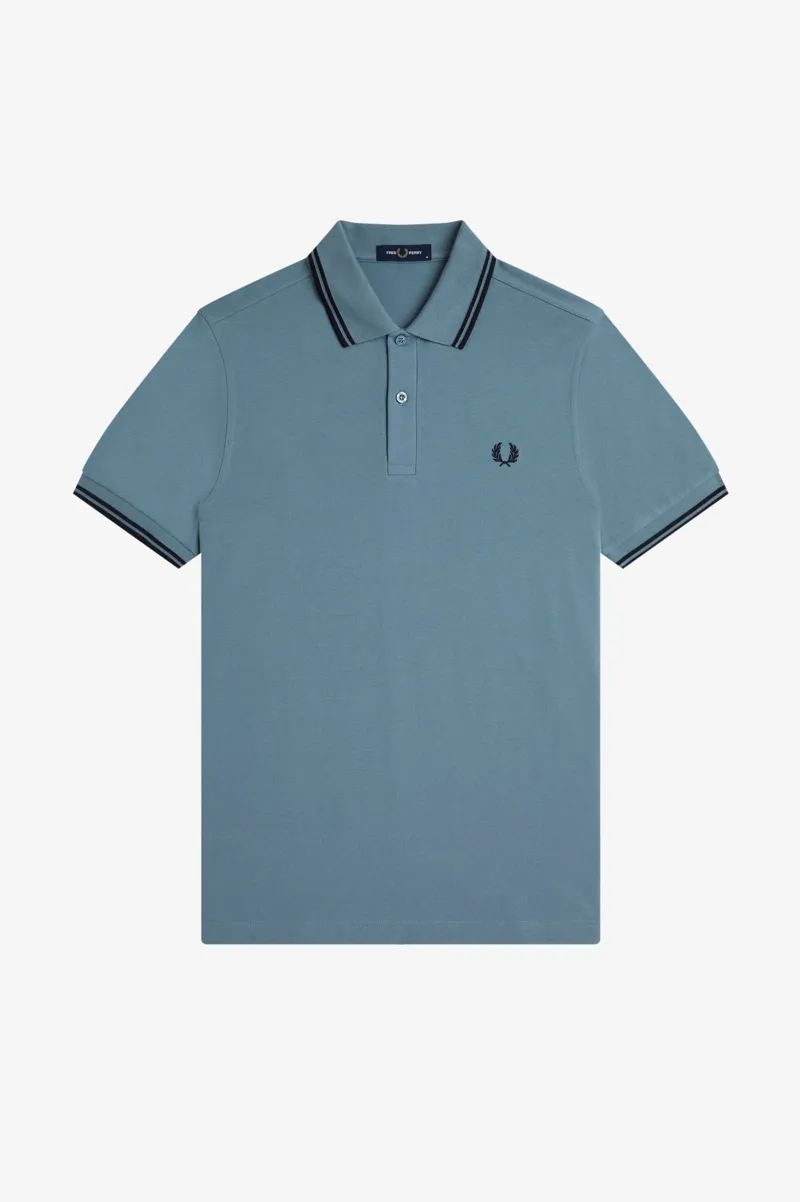 Fred Perry M3600-Z56 Polo T-shirt Stockport Blue / Navy-1