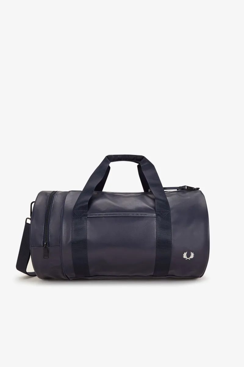 Fred Perry Tonal Barrel Bag Navy-4