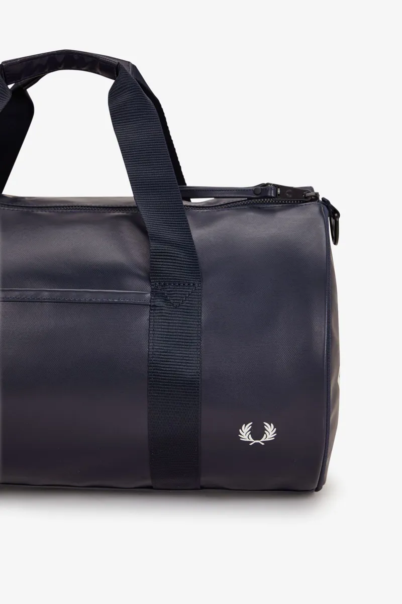 Fred Perry Tonal Barrel Bag Navy-8