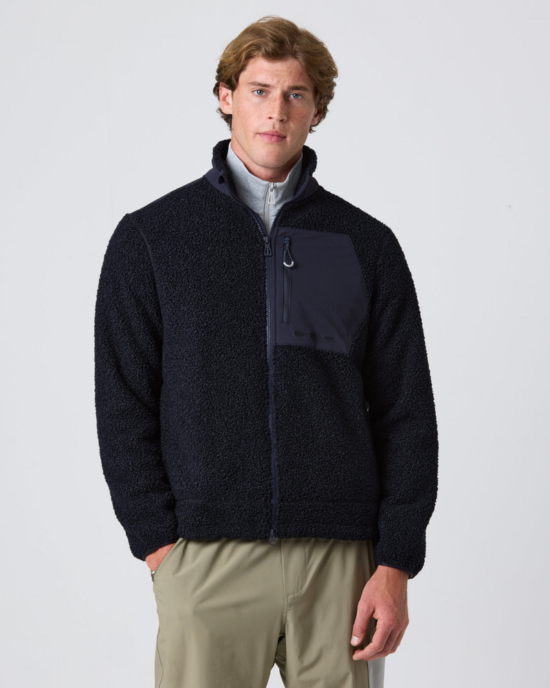 Henri Lloyd Craster Zip Fleece Dark Navy-1