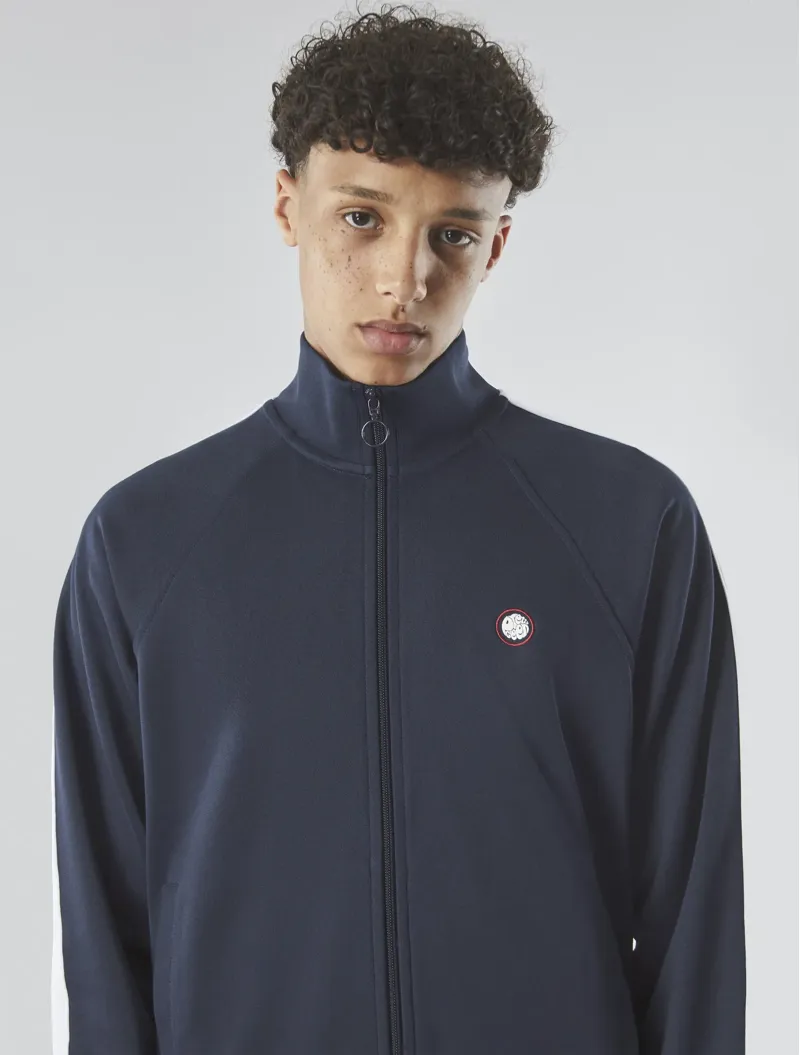Pretty Green Tilby Tape Track Top Navy XXL ONLY-4