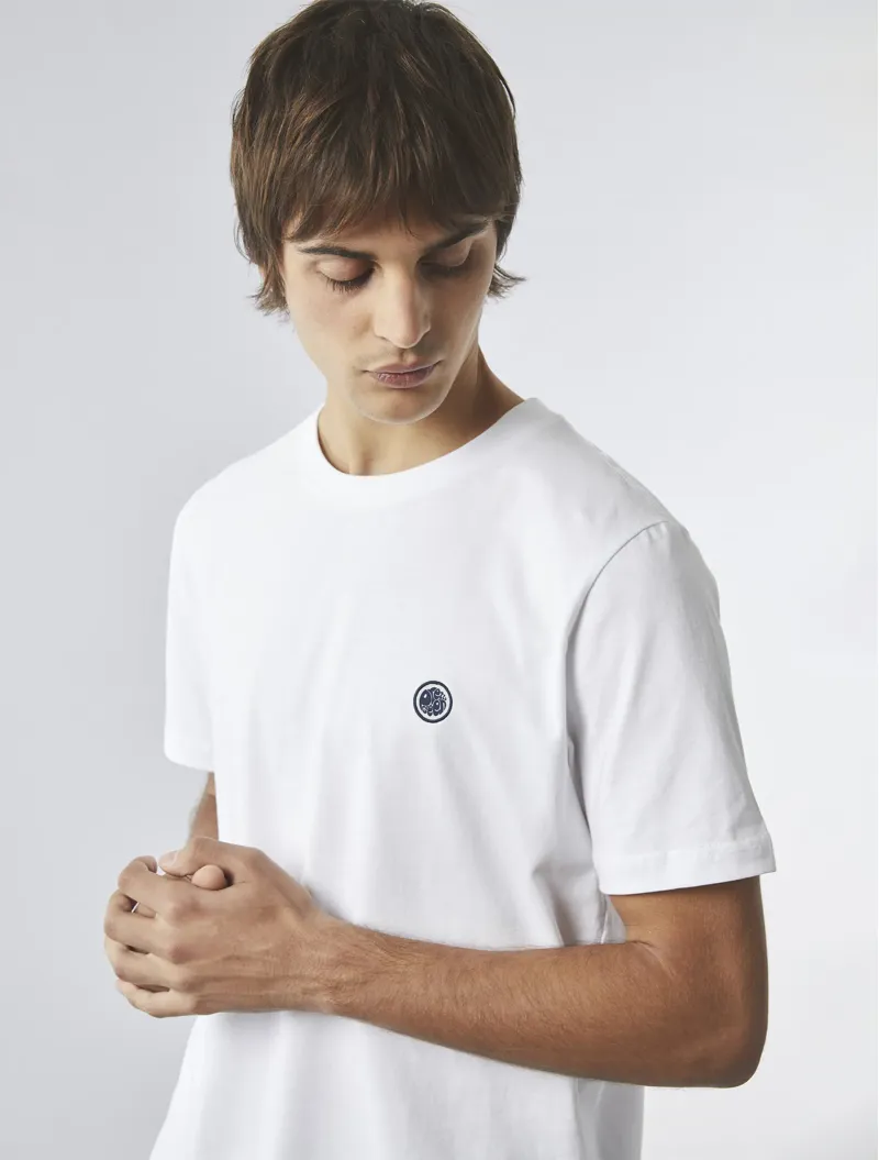 Pretty Green Mitchell T-shirt White-5
