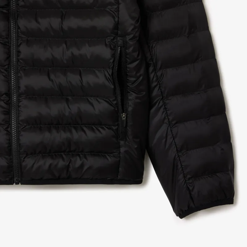 Lacoste Quilted Puffer Jacket Black-6