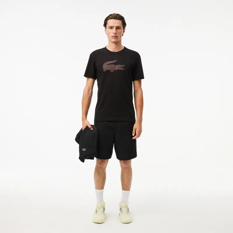 Lacoste 3D Crocodile T-shirt Black -2