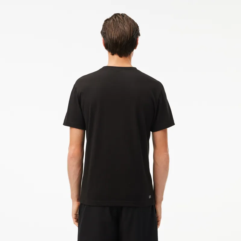 Lacoste 3D Crocodile T-shirt Black -4