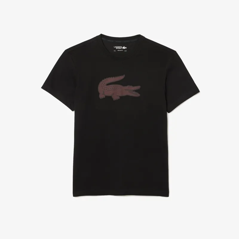 Lacoste 3D Crocodile T-shirt Black -6