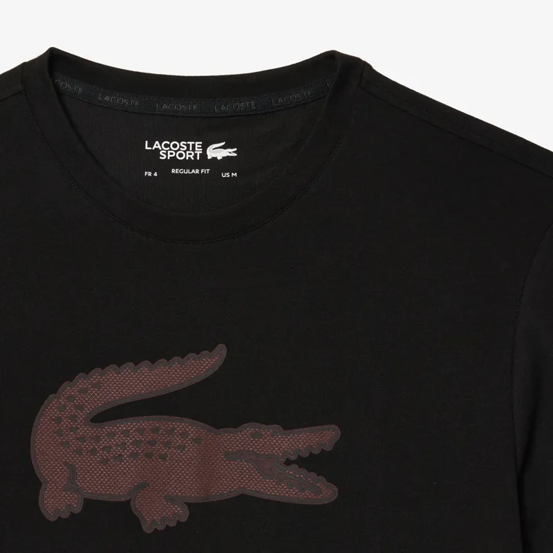 Lacoste 3D Crocodile T-shirt Black -5