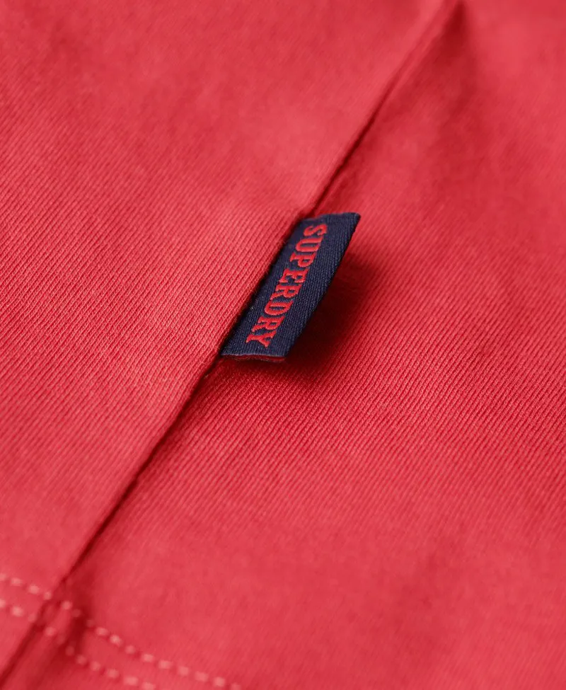 Superdry Embroidered Logo T-shirt Cardinal Red-3