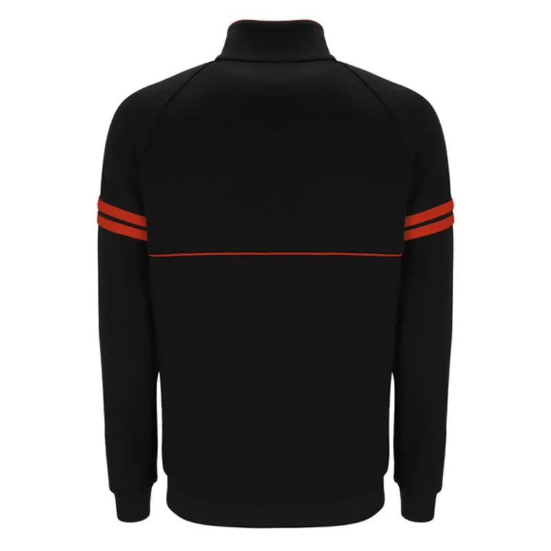 Sergio Tacchini Orion Track Top Black / Tango-2