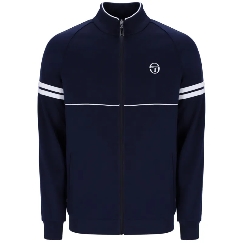 Sergio Tacchini Orion Track Top Maritime Blue / White
