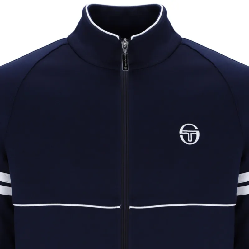 Sergio Tacchini Orion Track Top Maritime Blue / White-1