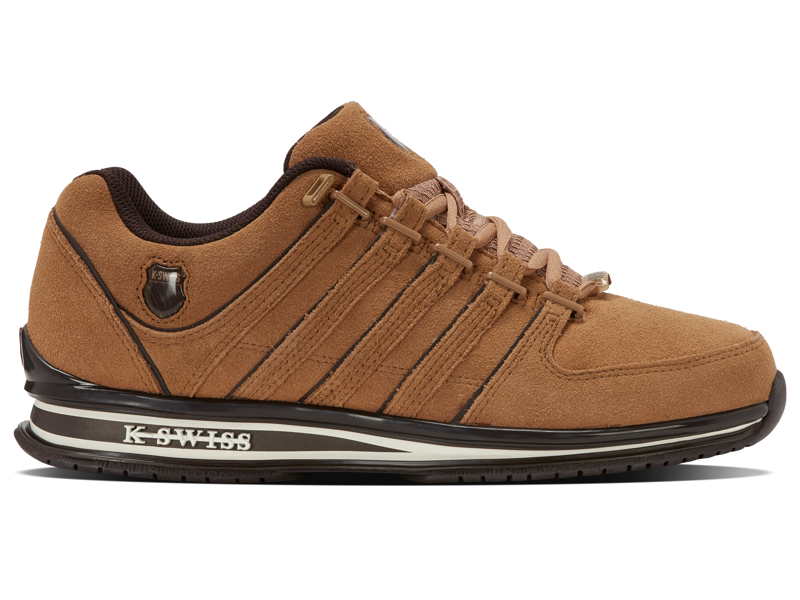 K Swiss Rinzler Indian Tan / Black Coffee/ Snow White-8