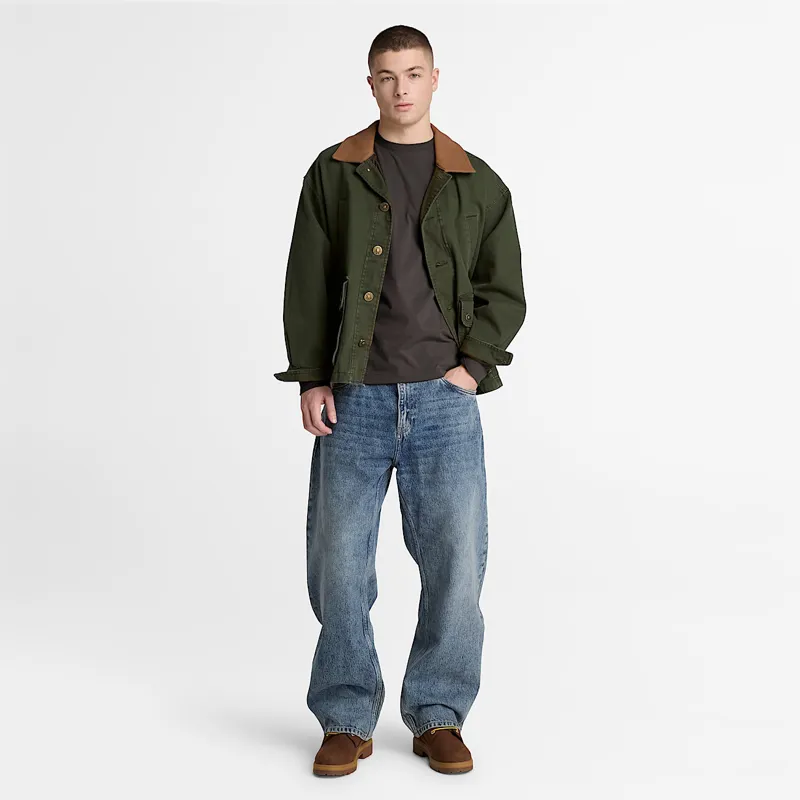 Timberland Dunstan River Slim Embroidered Long Sleeve T-Shirt Vintage -4