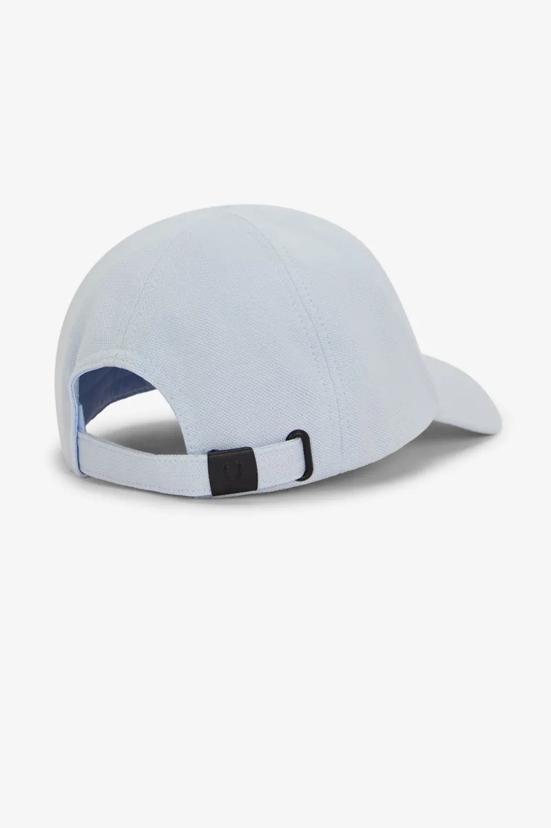 Fred Perry Piqué Classic Cap Dusky Blue-1