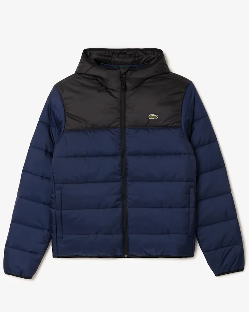 Lacoste Water-Repellent Quilted Puffer Navy / Black-7