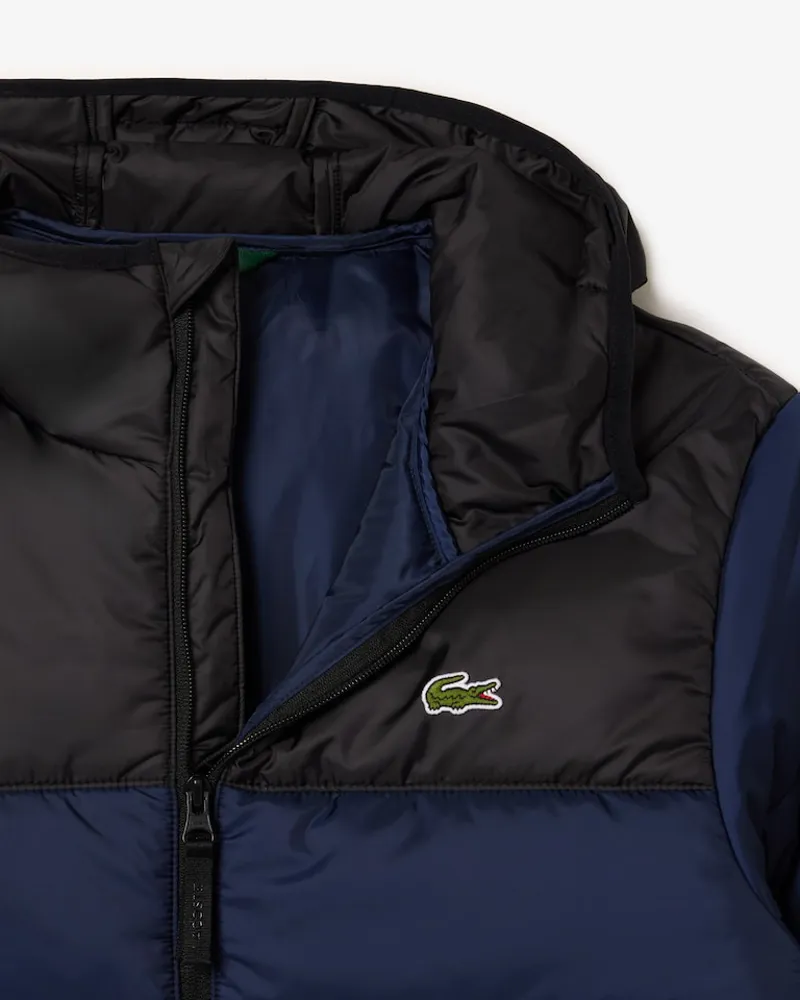 Lacoste Water-Repellent Quilted Puffer Navy / Black-1