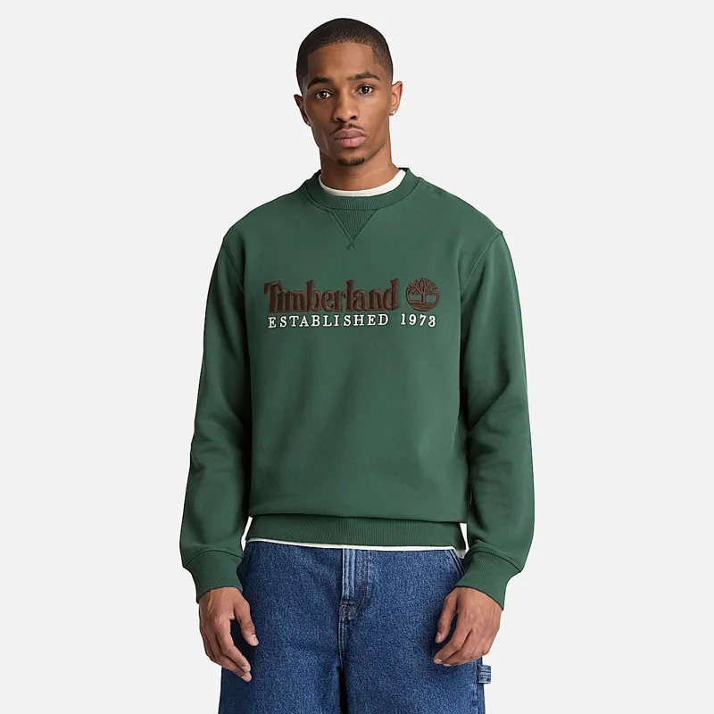 Timberland established 1973 embroidered logo sweatshirt-2