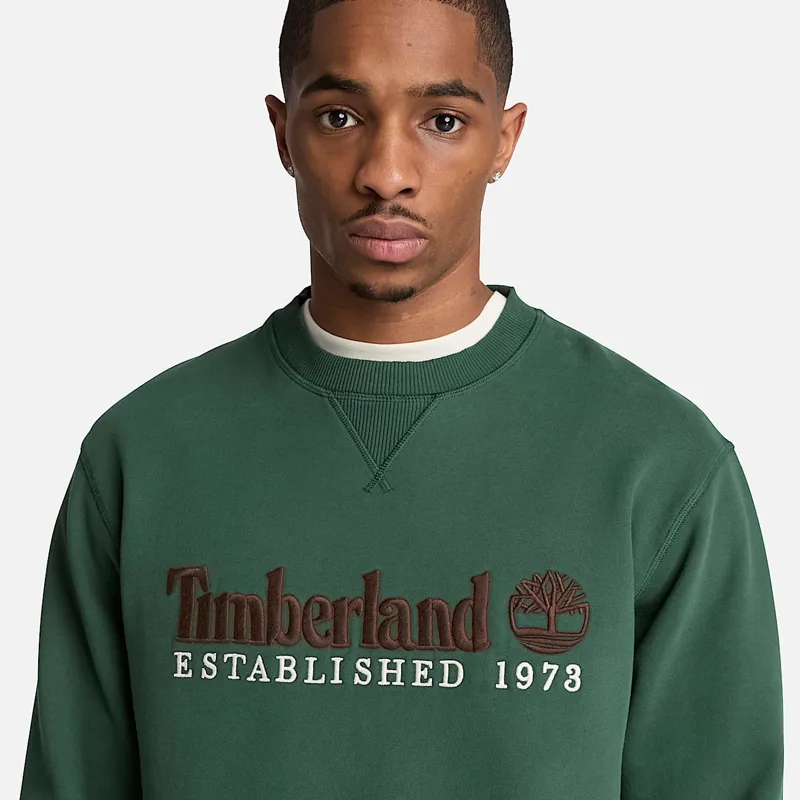 Timberland established 1973 embroidered logo sweatshirt-1