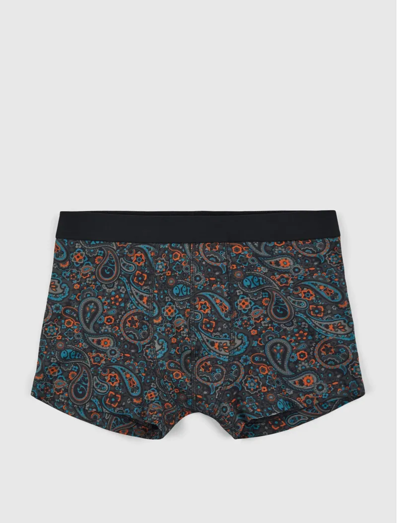 Pretty Green Wonderwall 3 pack Boxers Dark Grey MEDIUM ONLY-4