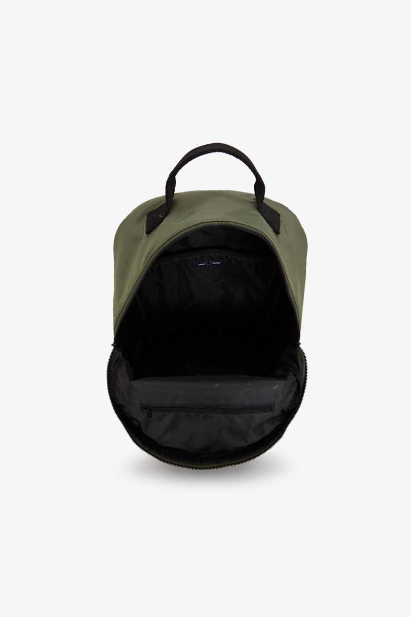 Fred Perry Crinkle Nylon Backpack Green-2