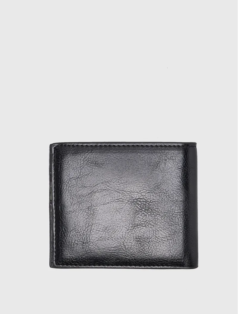 Pretty Green Live Forever Wallet Black-1