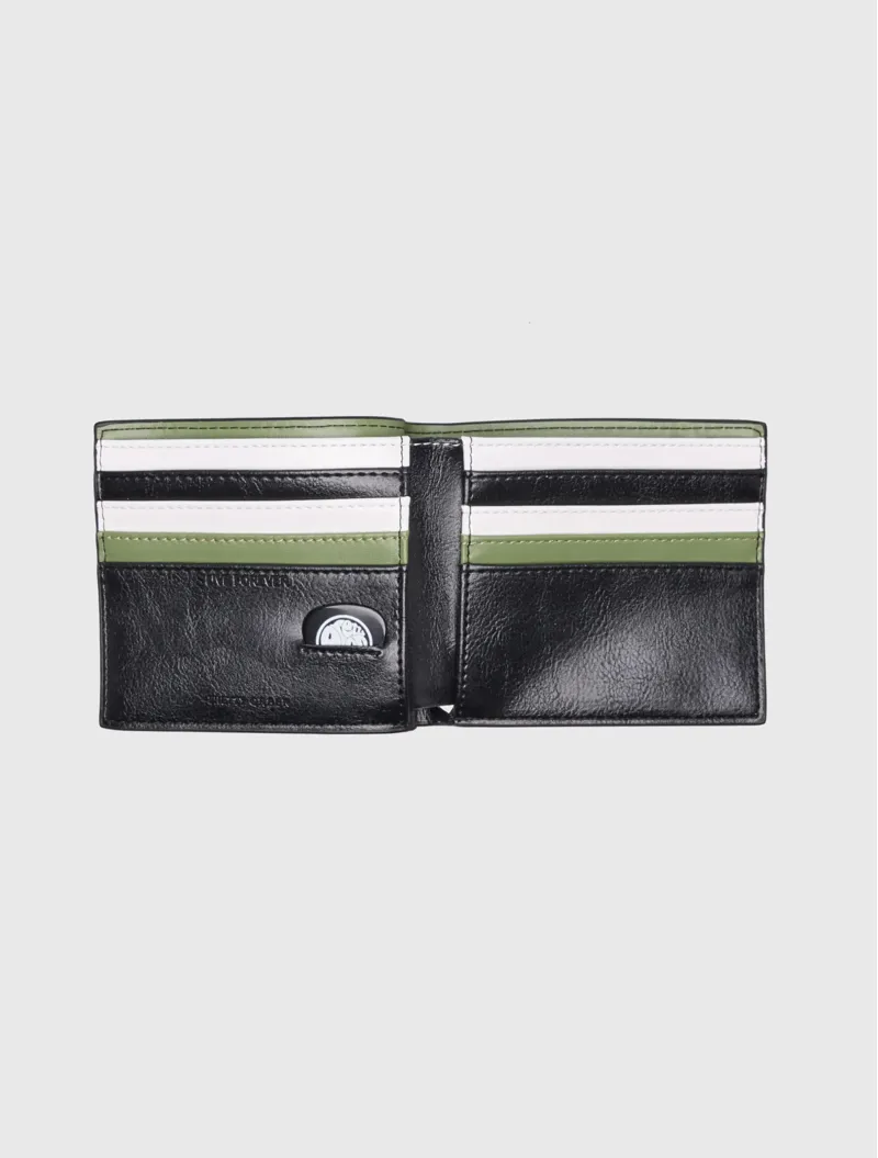 Pretty Green Live Forever Wallet Black-2