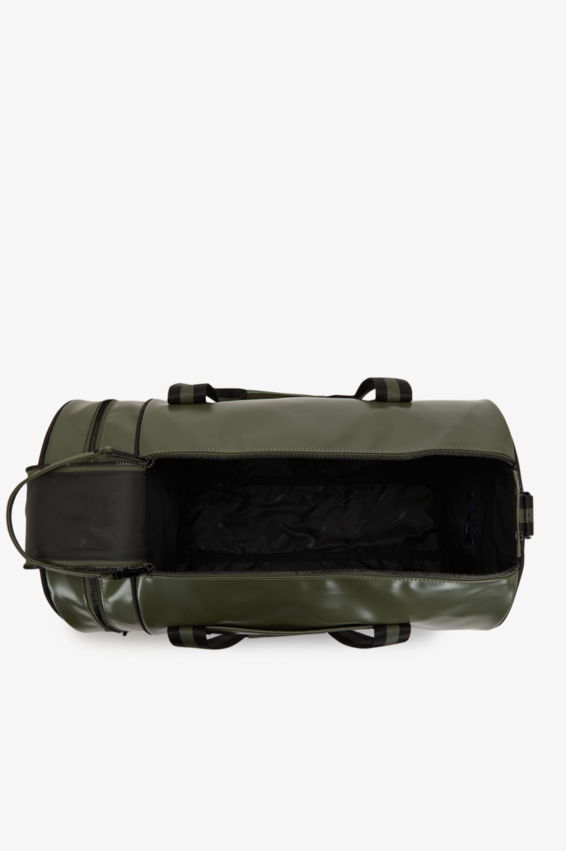 Fred Perry L7255-Z50 Classic Barrel Bag Laurel Wreath Green/Black-7