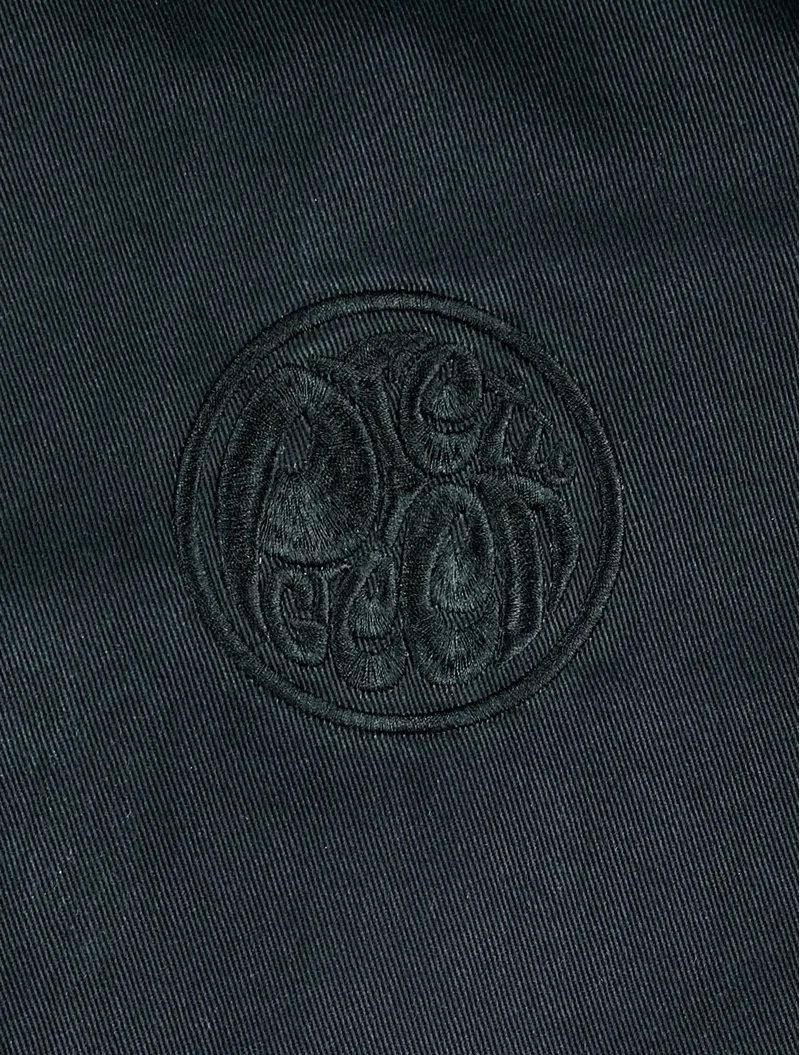 Pretty Green Cassette Parka Black-7