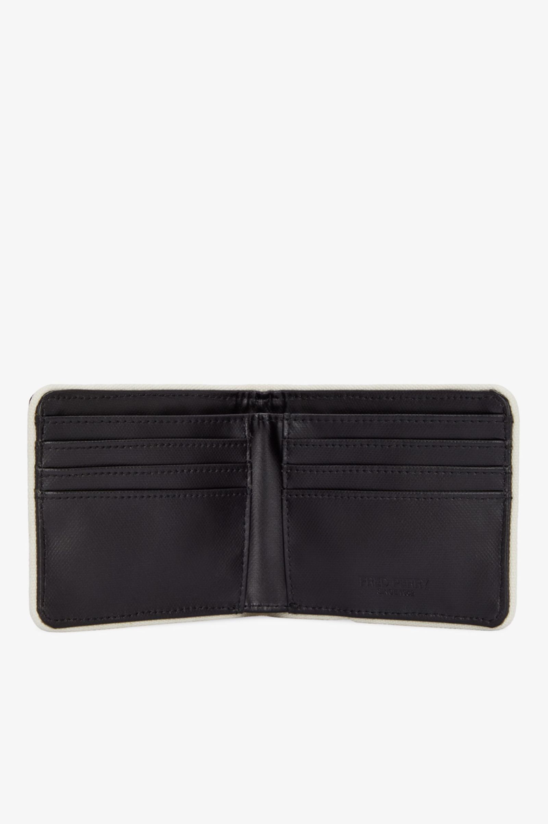 Fred Perry L7305 - D57 Laurel Wreath Billfold Wallet Black-1