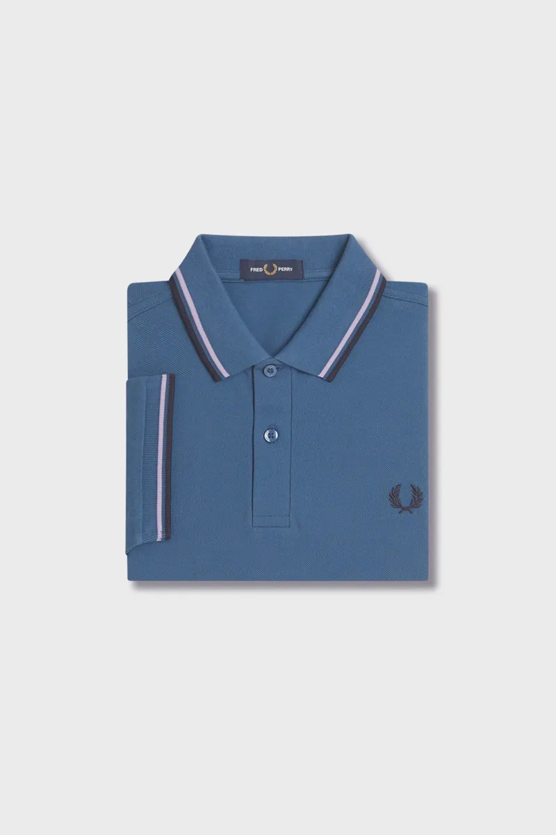 Fred Perry M3600-W98 Polo T-shirt Midnight Blue/Ultraviolet/Navy-7