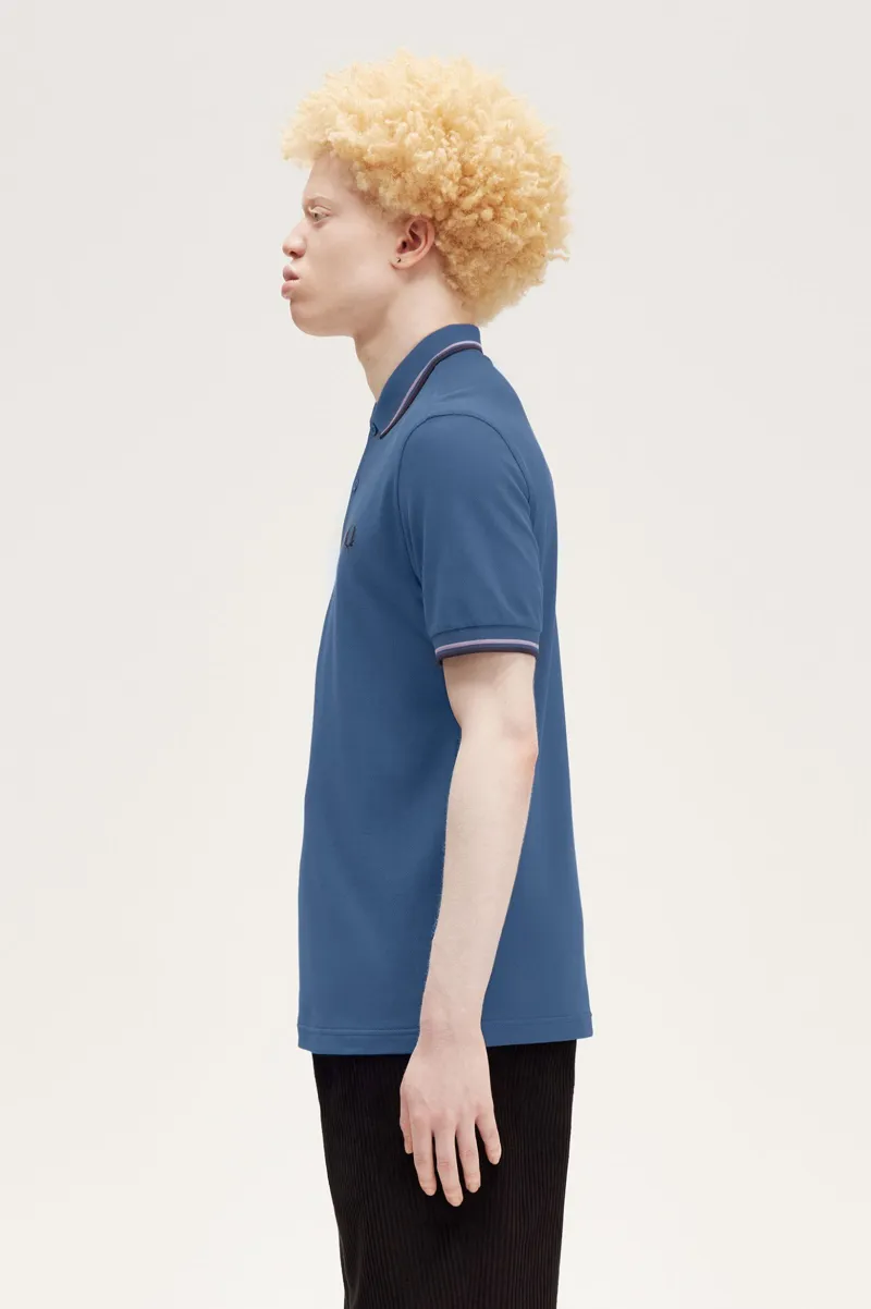 Fred Perry M3600-W98 Polo T-shirt Midnight Blue/Ultraviolet/Navy-4