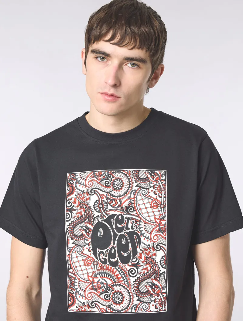 Pretty Green Resonance T-shirt Black-4