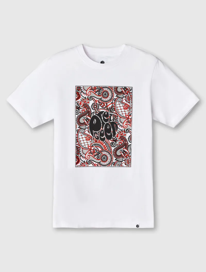 Pretty Green Resonance T-shirt White-5