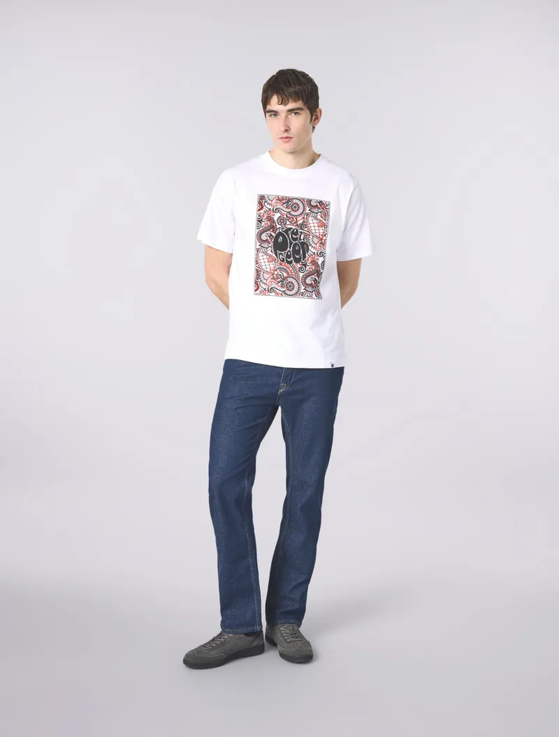 Pretty Green Resonance T-shirt White-1