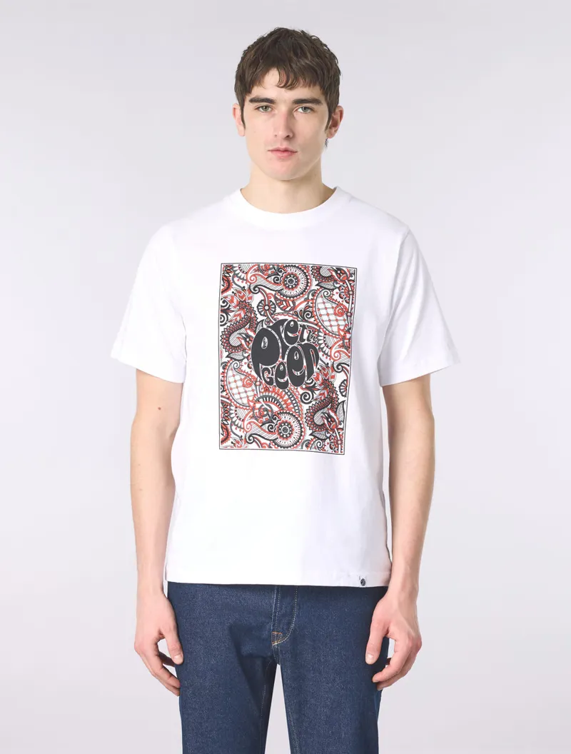 Pretty Green Resonance T-shirt White-2