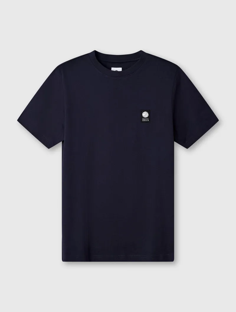 Pretty Green Sinclair T-shirt Navy-5