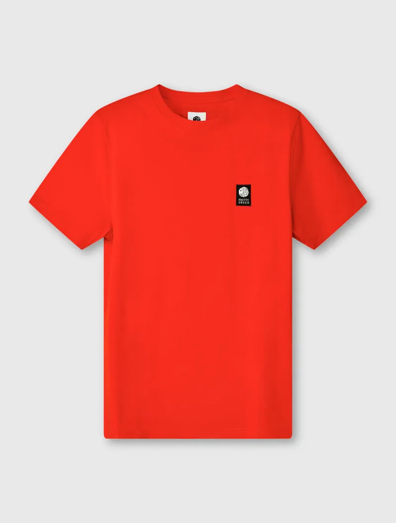 Pretty Green Sinclair T-shirt Orange-5