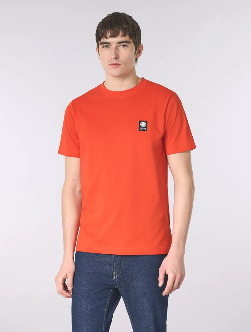 Pretty Green Sinclair T-shirt Orange-2