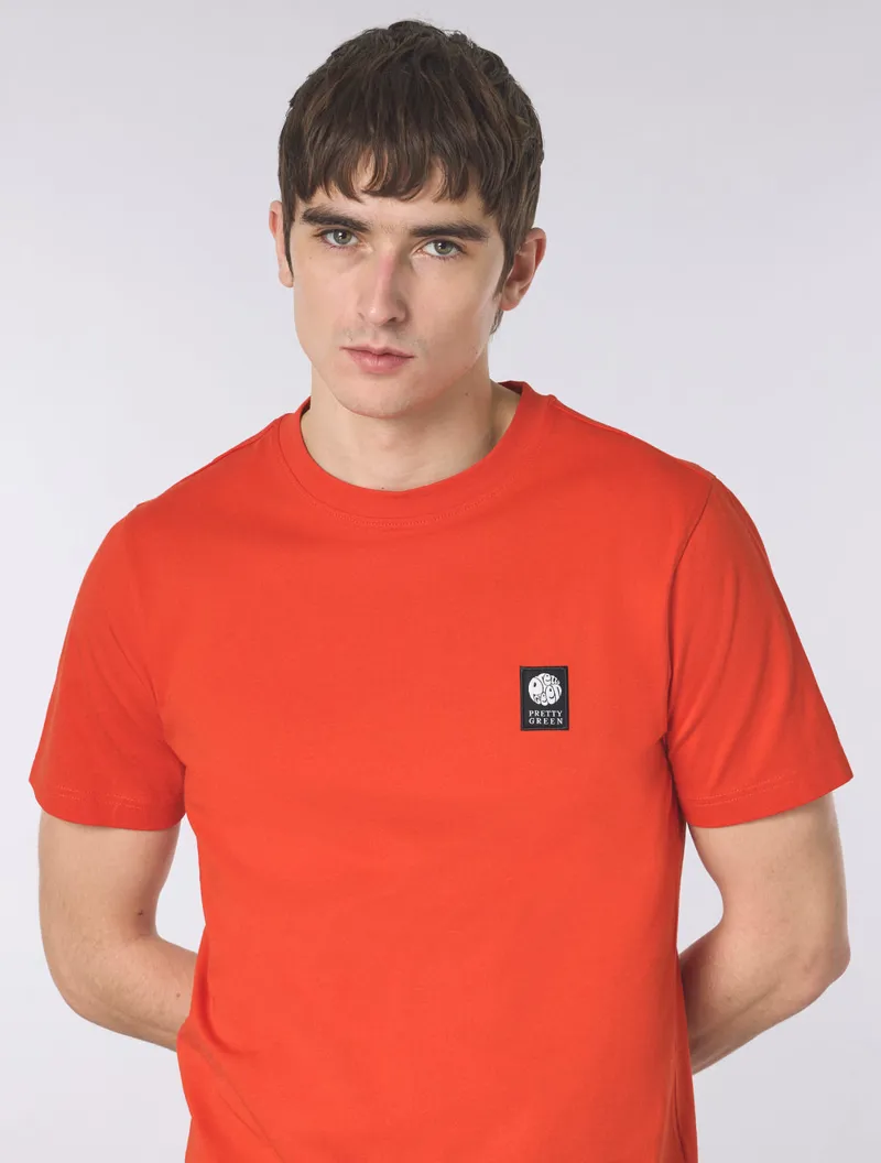 Pretty Green Sinclair T-shirt Orange-4