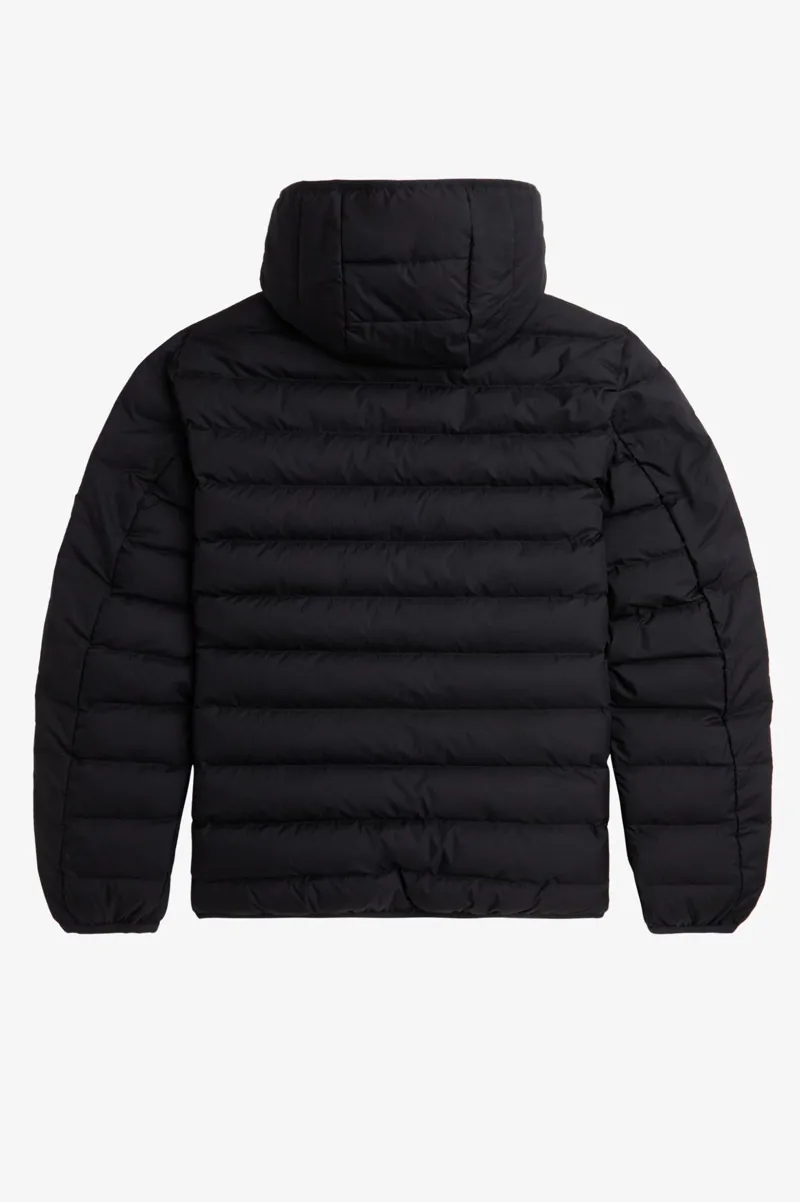 Fred Perry Hooded Insulated Jacket Black-8