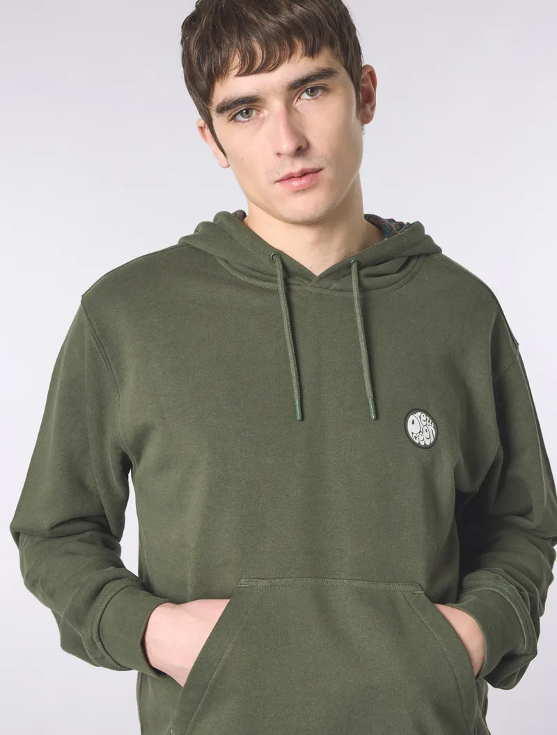 Pretty Green Lounge Hoodie Green-4