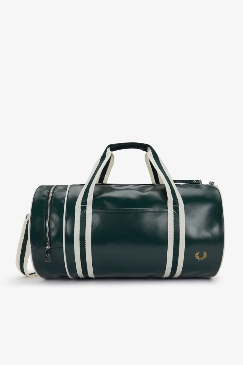 Fred Perry L7255-81A Classic Barrel Bag Grassroots/Ecru-6
