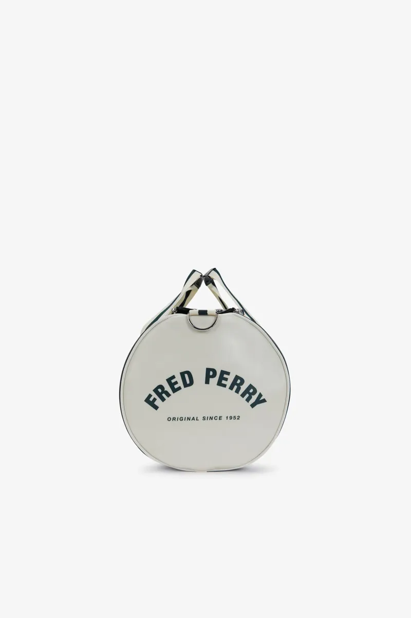 Fred Perry L7255-81A Classic Barrel Bag Grassroots/Ecru-5