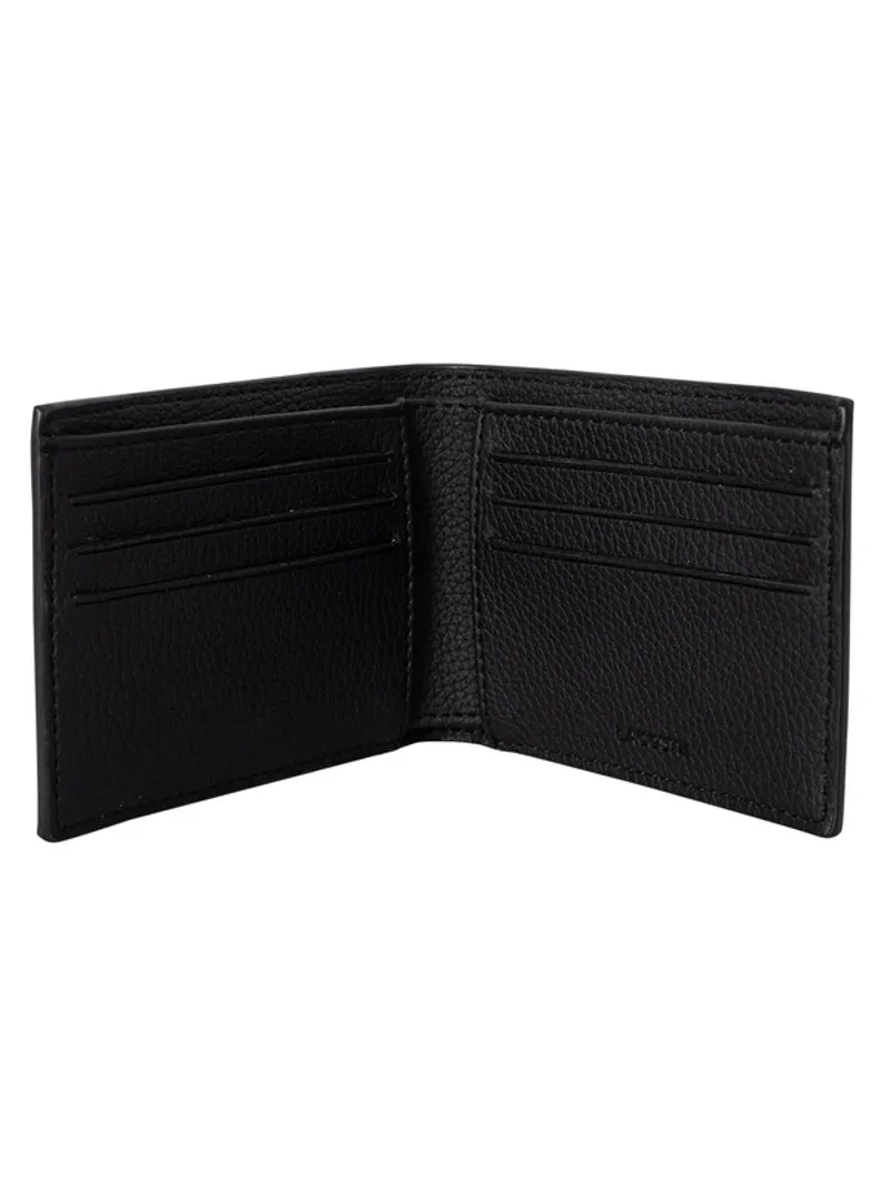 Lacoste Billfold Card Wallet Black-2