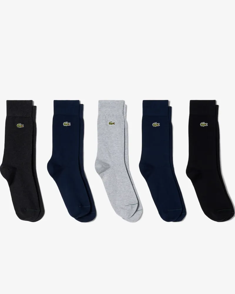Lacoste 5 Pack Cotton Socks-3