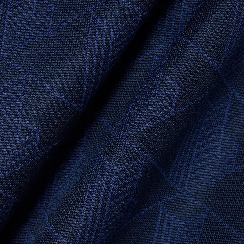 Lacoste Monogram Jacquard Zipped Jacket Midnight Blue-6