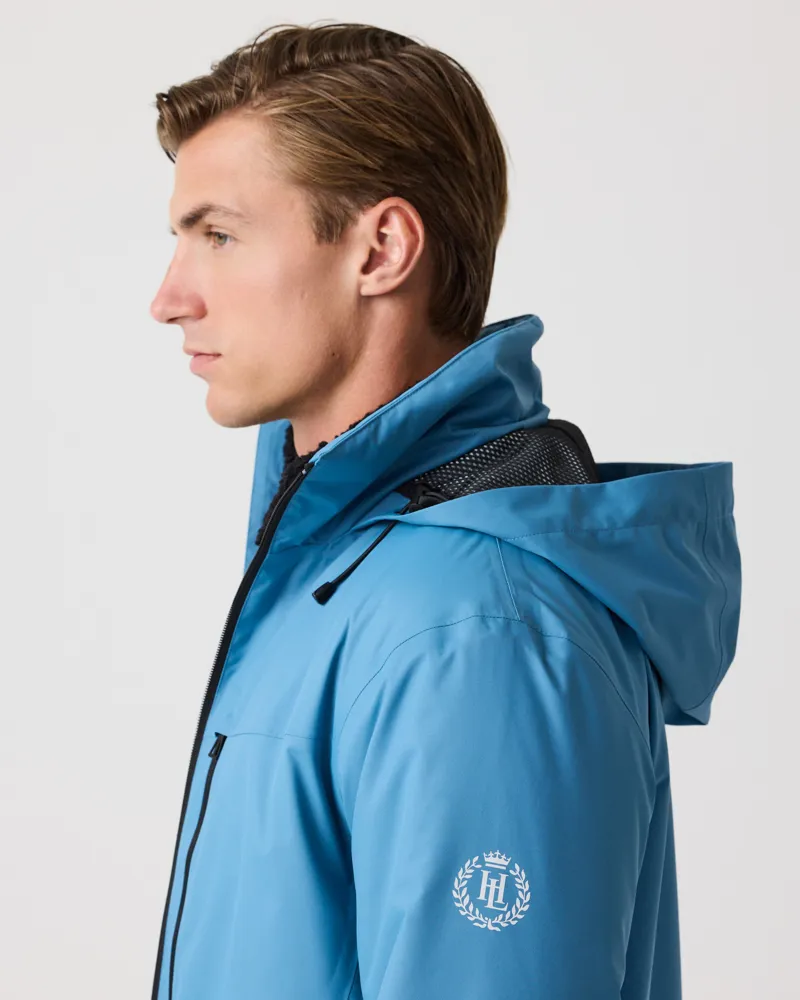 Henri Lloyd Polar Breeze Hooded Jacket Fjord Blue-5