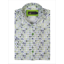 Mish Mash Starburst Short Sleeve Shirt White / Lime